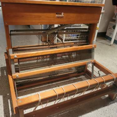 Sold: LeClerc Dorothy Table Loom for sale along with 7 yard warping board